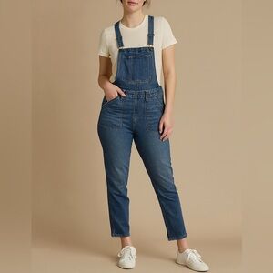 Madewell Classic Blue Denim Overalls | Size Medium